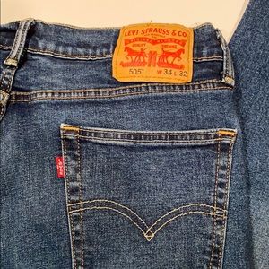 Men’s Levi Strauss blue jeans